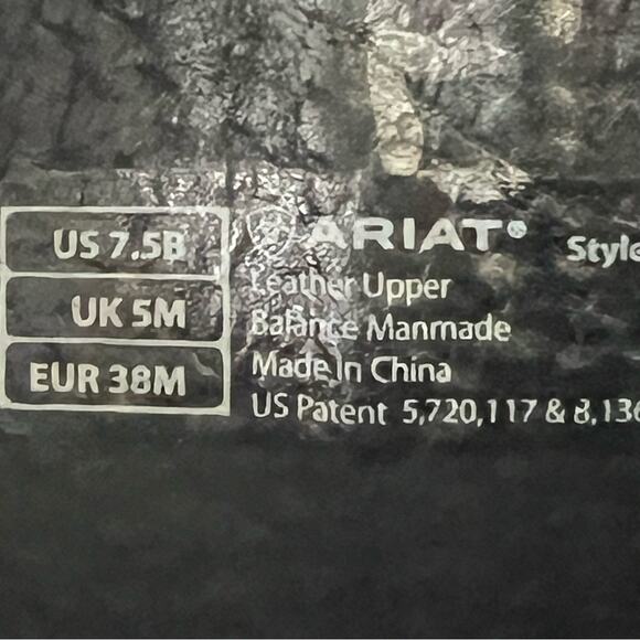 Ariat Tall Western Boots Women’s 7.5 - Picture 2 of 10